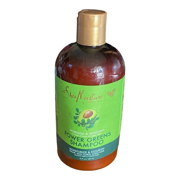 Shea Moisture Other - New Shea Moisture Power Greens Shampoo Infused with Moringa Avacado for Hair